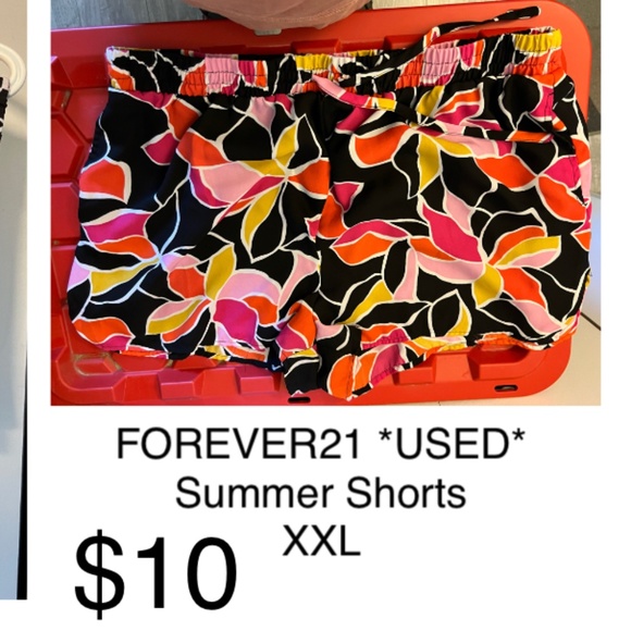 Summer Floral Shorts - Picture 2 of 2